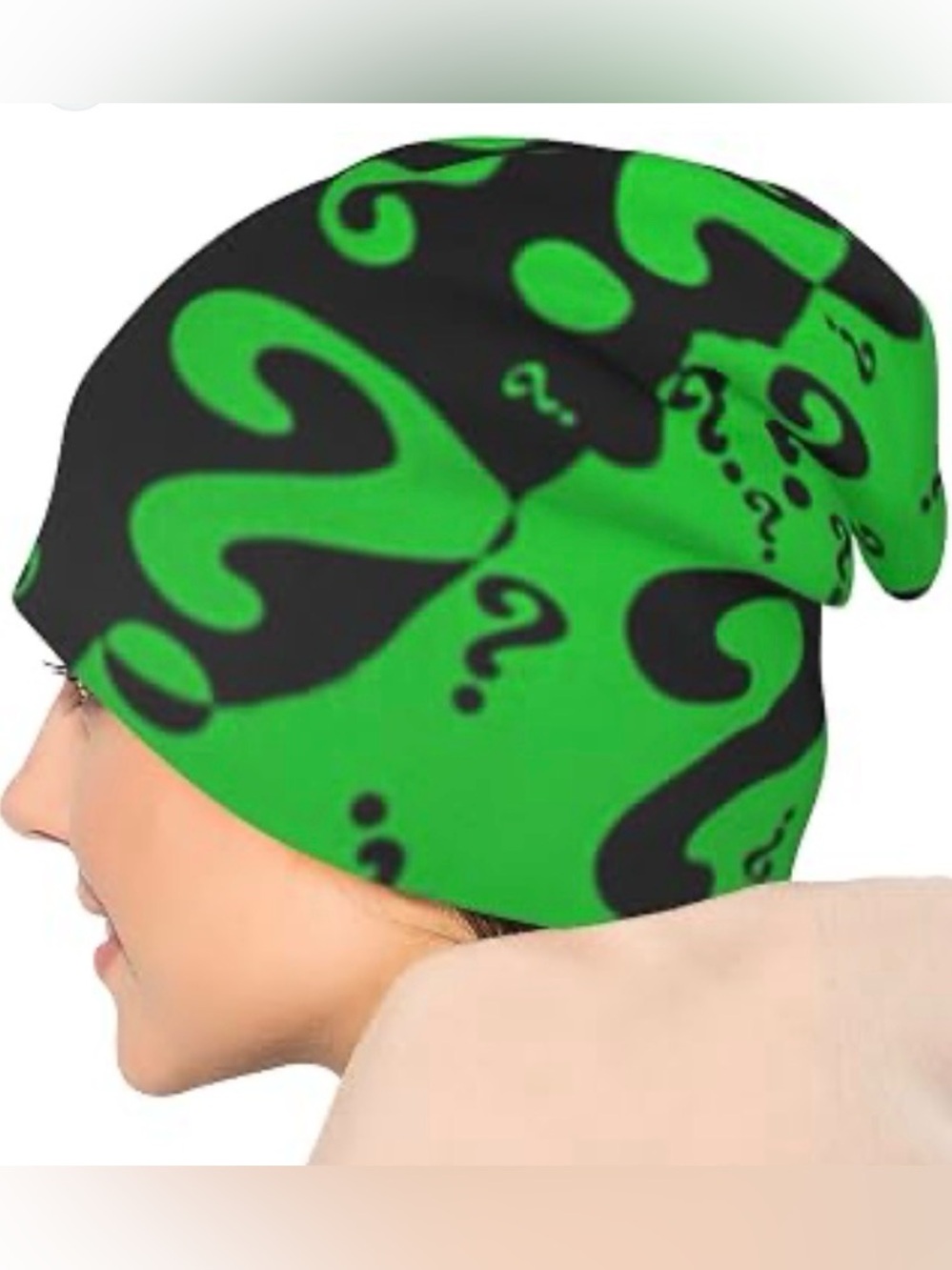 JTRU Riddler Beanie Cap One Size Fits All Unisex